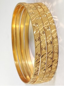 Gold Plated Bangles
